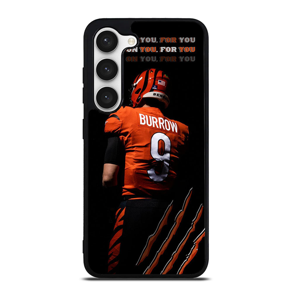 JOE BURROW CINCINNATI BENGALS FOOTBALL NFL Samsung Galaxy S23 Case Cover