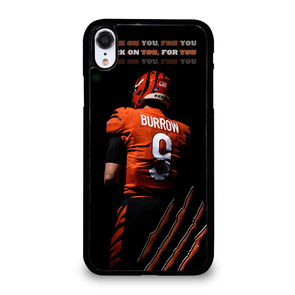 JOE BURROW CINCINNATI BENGALS FOOTBALL NFL iPhone XR Case Cover