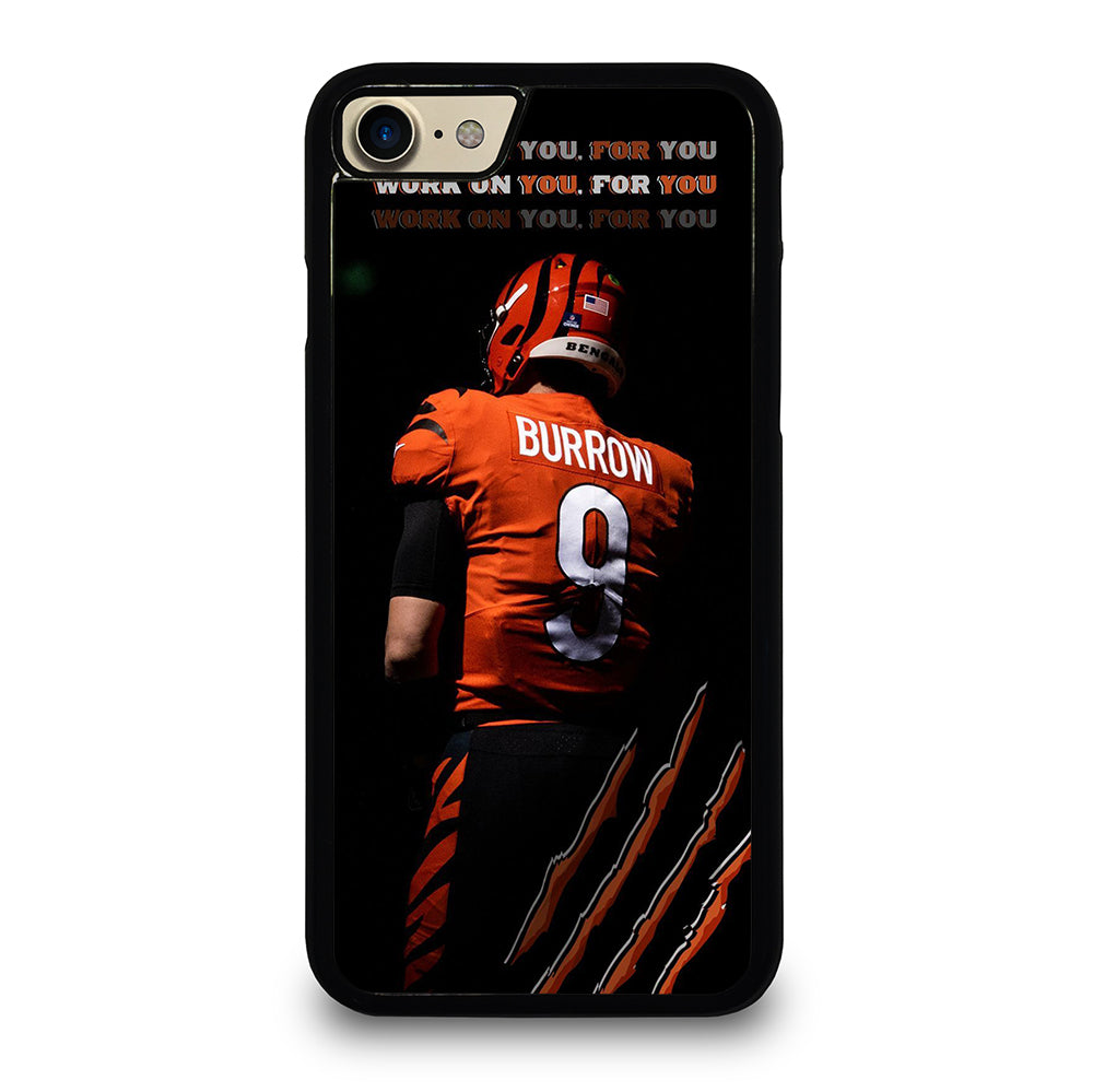 JOE BURROW CINCINNATI BENGALS FOOTBALL NFL iPhone 7 / 8 Case Cover