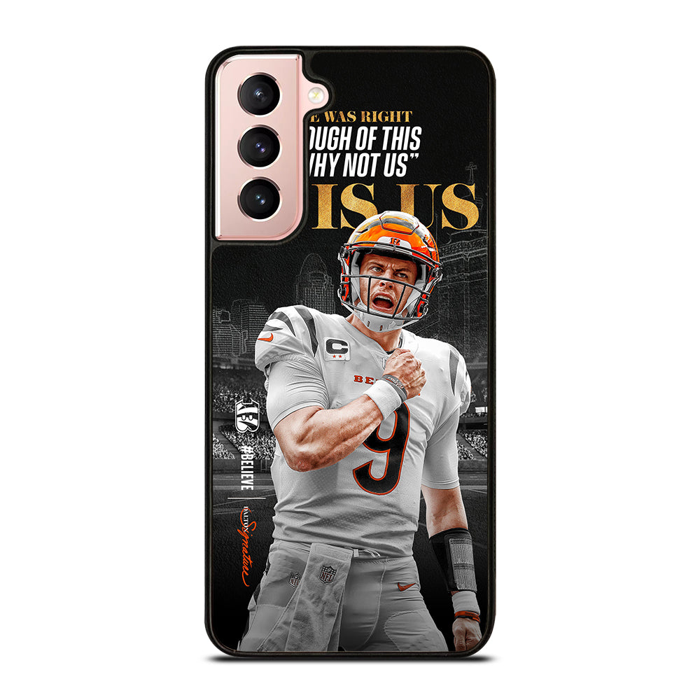 JOE BURROW CINCINNATI BENGALS QUOTE Samsung Galaxy S21 Case Cover