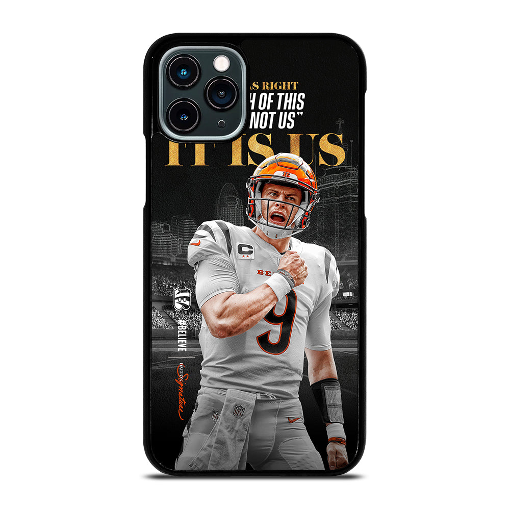 JOE BURROW CINCINNATI BENGALS QUOTE iPhone 11 Pro Case Cover