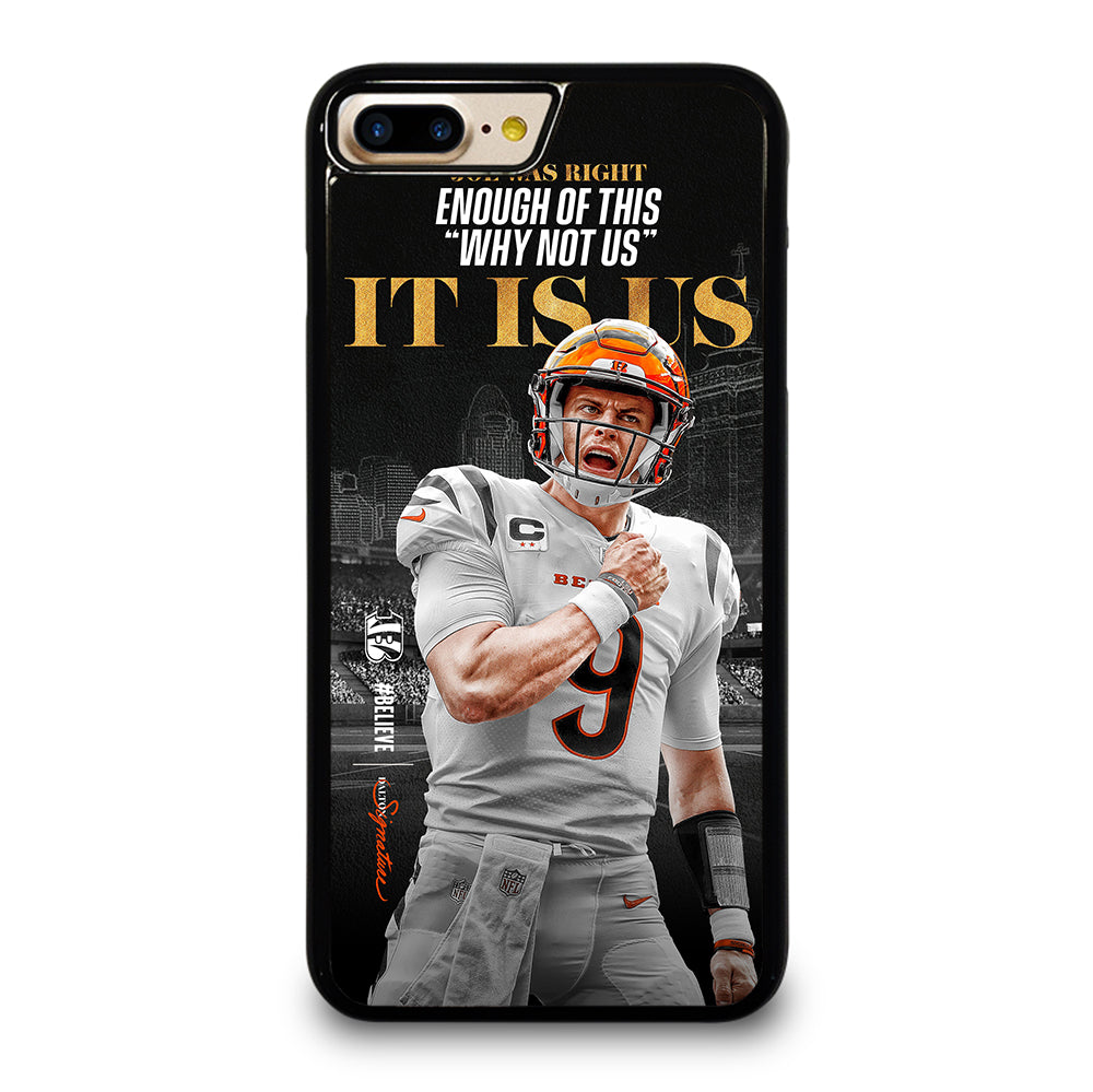 JOE BURROW CINCINNATI BENGALS QUOTE iPhone 7 / 8 Plus Case Cover