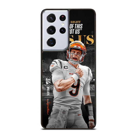 JOE BURROW CINCINNATI BENGALS QUOTE Samsung Galaxy S21 Ultra Case Cover