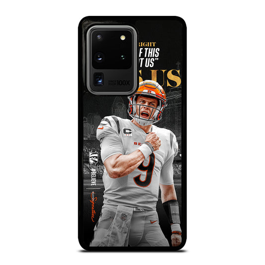 JOE BURROW CINCINNATI BENGALS QUOTE Samsung Galaxy S20 Ultra Case Cover