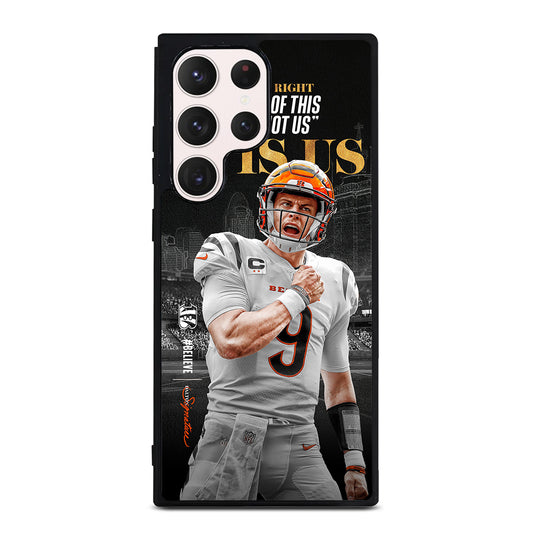 JOE BURROW CINCINNATI BENGALS QUOTE Samsung Galaxy S23 Ultra Case Cover