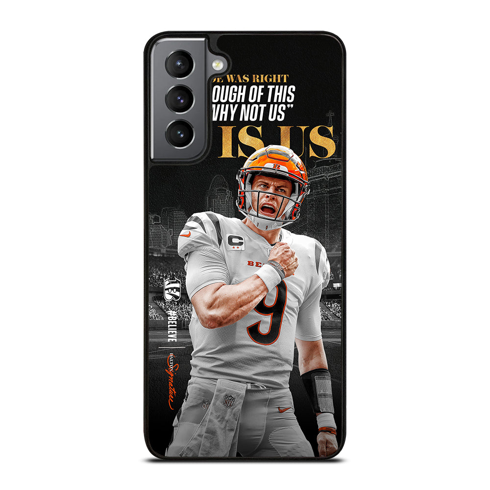 JOE BURROW CINCINNATI BENGALS QUOTE Samsung Galaxy S21 Plus Case Cover