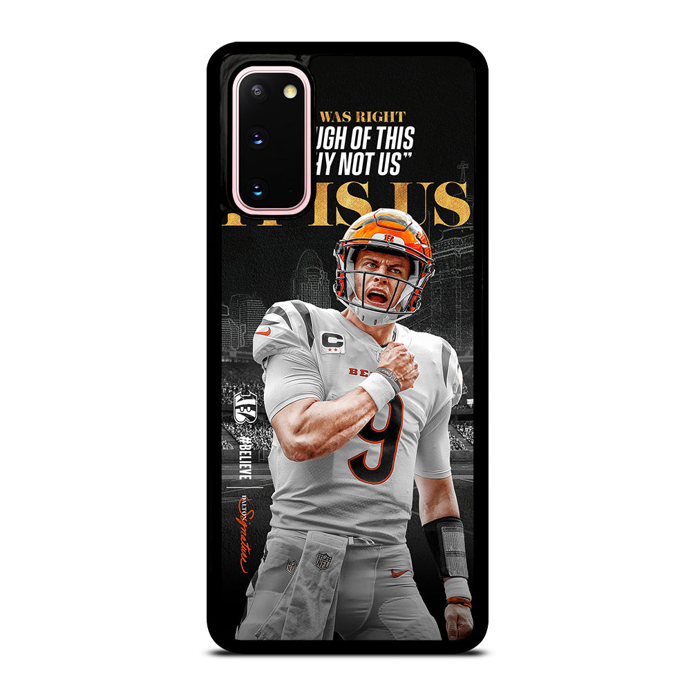 JOE BURROW CINCINNATI BENGALS QUOTE Samsung Galaxy S20 Case Cover