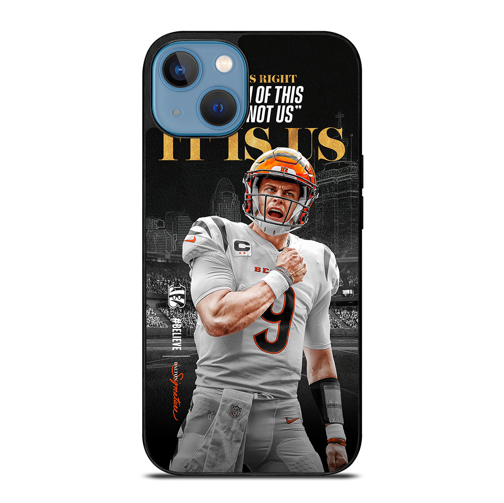 JOE BURROW CINCINNATI BENGALS QUOTE iPhone 13 Case Cover