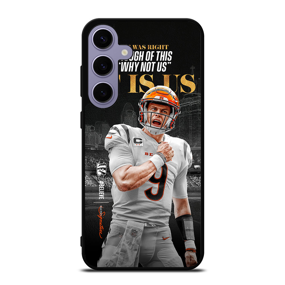 JOE BURROW CINCINNATI BENGALS QUOTE Samsung Galaxy S24 Plus Case Cover