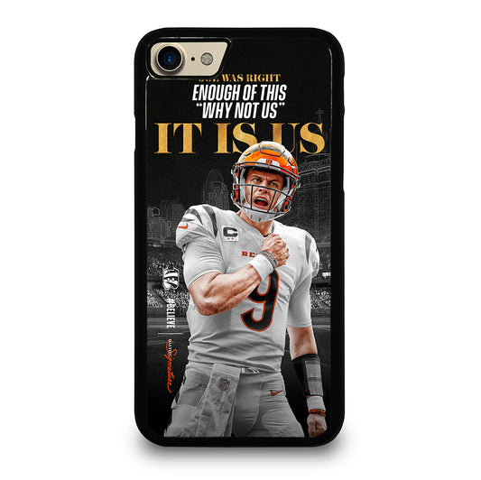 JOE BURROW CINCINNATI BENGALS QUOTE iPhone 7 / 8 Case Cover
