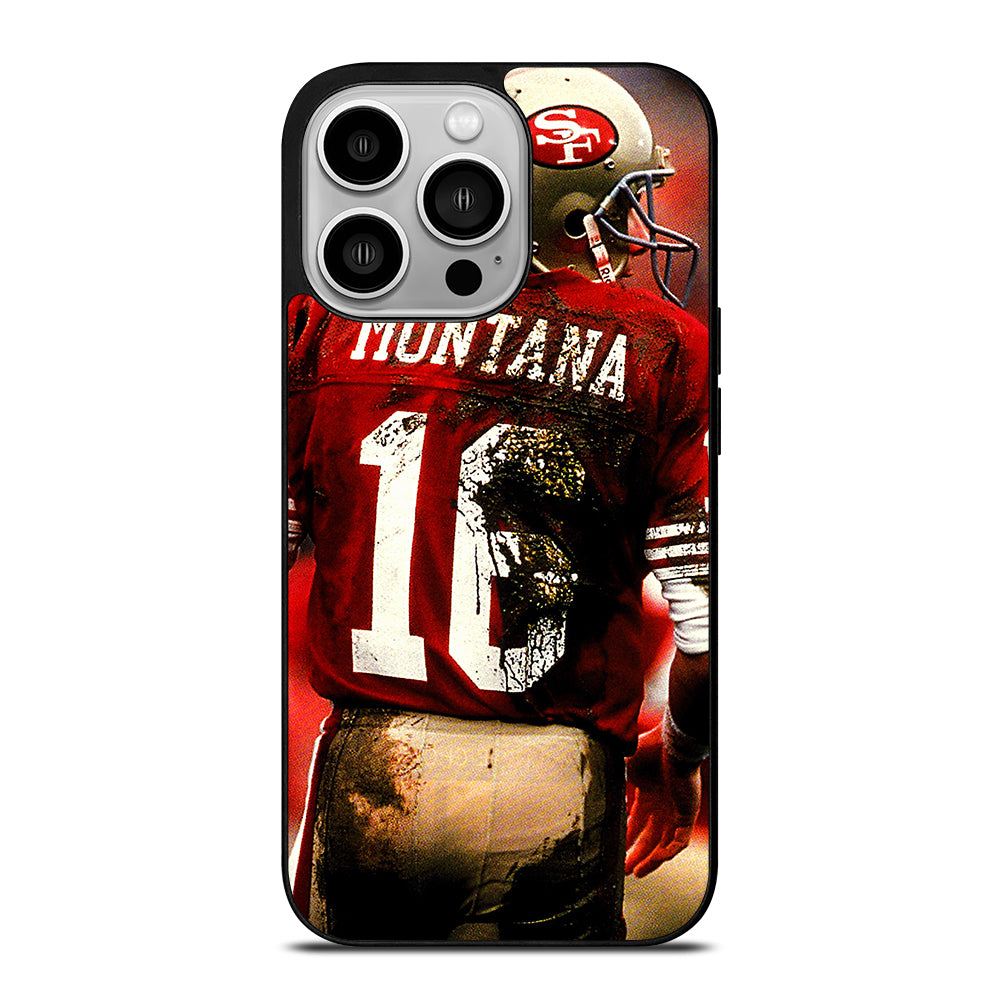 JOE MONTANA 49ERS NFL iPhone 14 Pro Case Cover