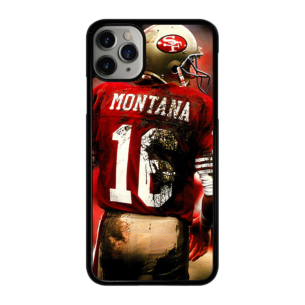 JOE MONTANA 49ERS NFL iPhone 11 Pro Max Case Cover