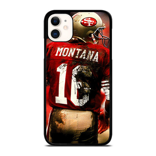 JOE MONTANA 49ERS NFL iPhone 11 Case Cover