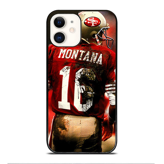JOE MONTANA 49ERS NFL iPhone 12 Case Cover
