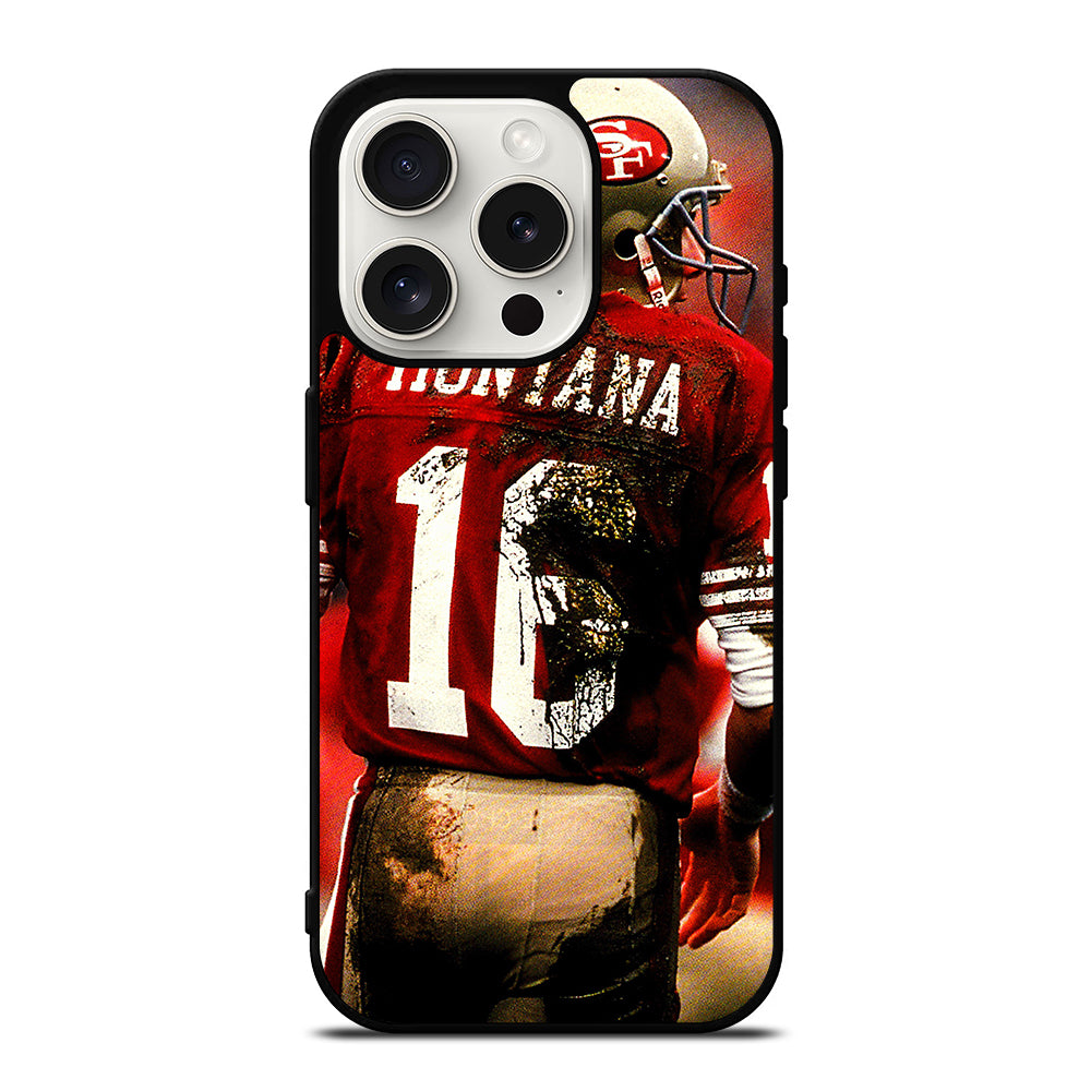 JOE MONTANA 49ERS NFL iPhone 15 Pro Case Cover