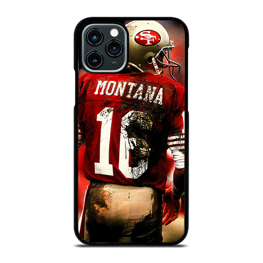 JOE MONTANA 49ERS NFL iPhone 11 Pro Case Cover