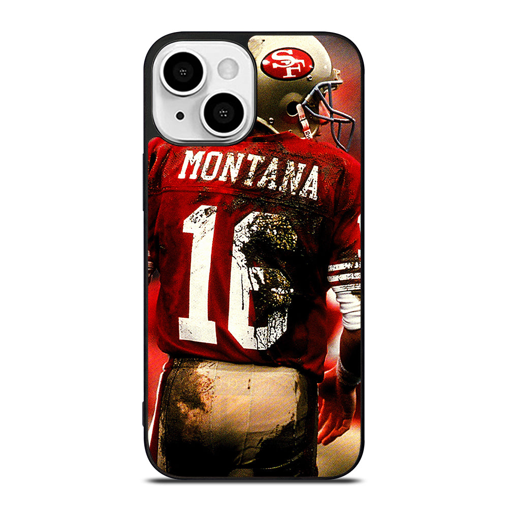 JOE MONTANA 49ERS NFL iPhone 13 Mini Case Cover