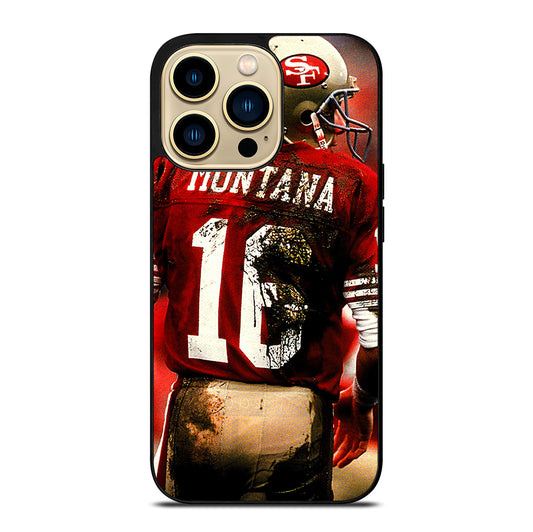 JOE MONTANA 49ERS NFL iPhone 14 Pro Max Case Cover