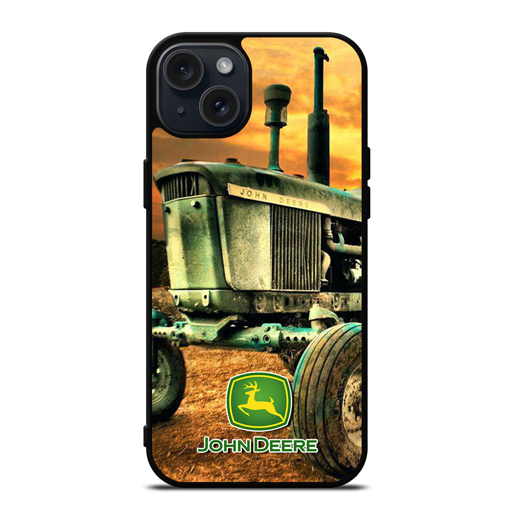 JOHN DEERE TRACTOR LOGO 3 iPhone 15 Plus Case Cover