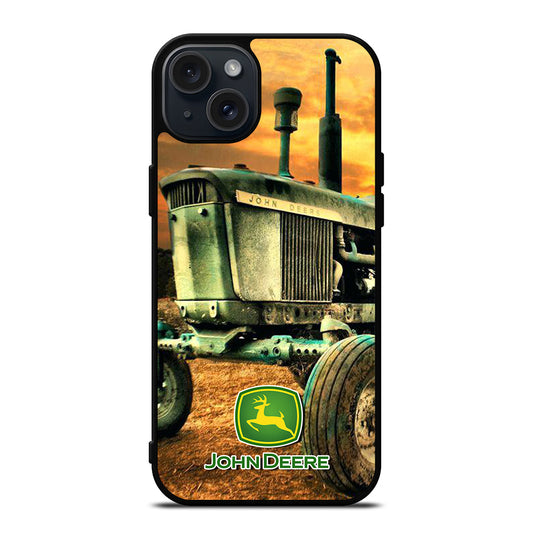 JOHN DEERE TRACTOR LOGO 3 iPhone 15 Plus Case Cover