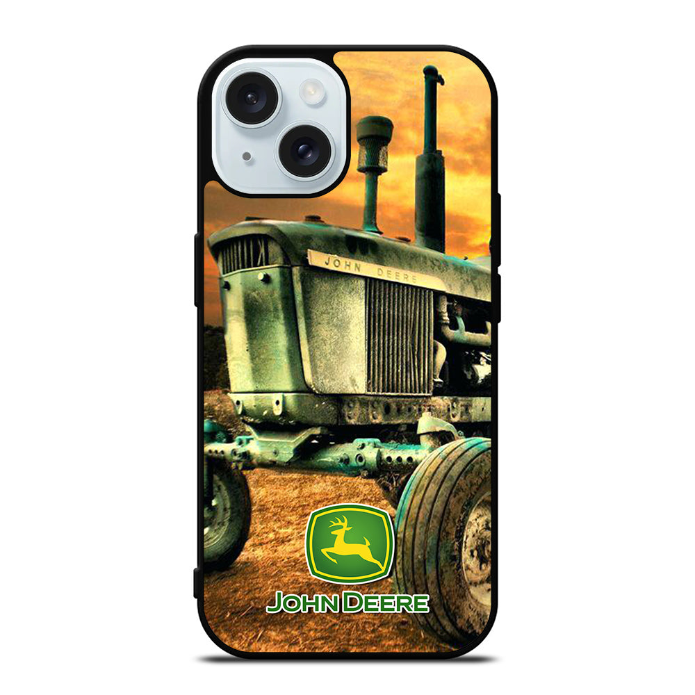 JOHN DEERE TRACTOR LOGO 3 iPhone 15 Case Cover