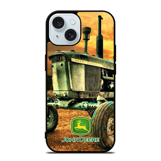 JOHN DEERE TRACTOR LOGO 3 iPhone 15 Case Cover