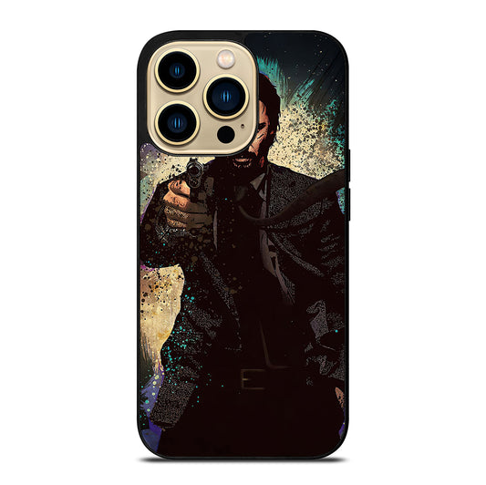 JOHN WICK KEANU REEVES ART iPhone 14 Pro Max Case Cover