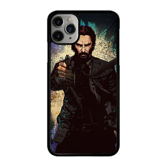 JOHN WICK KEANU REEVES ART iPhone 11 Pro Max Case Cover