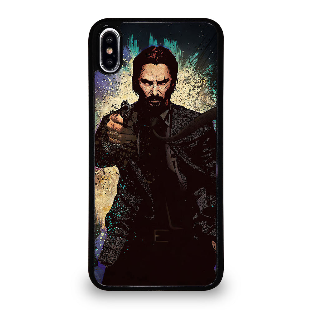 JOHN WICK KEANU REEVES ART iPhone XS Max Case Cover