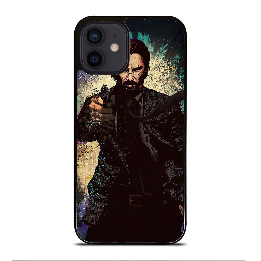 JOHN WICK KEANU REEVES ART iPhone 12 Mini Case Cover