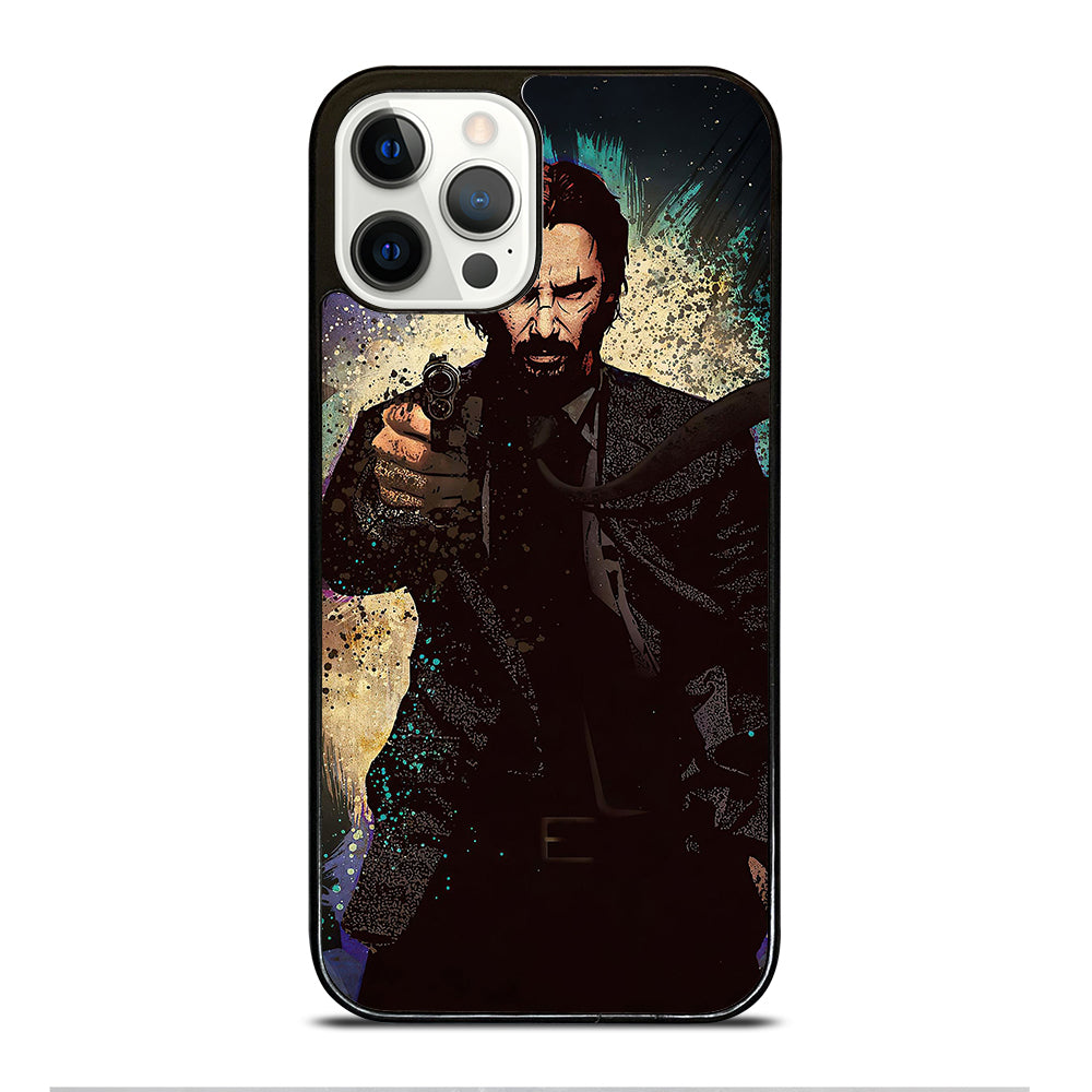 JOHN WICK KEANU REEVES ART iPhone 12 Pro Case Cover
