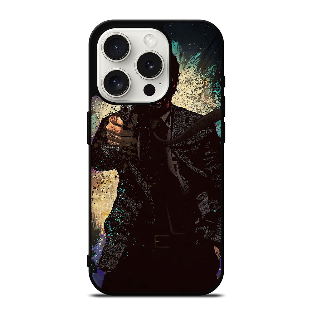 JOHN WICK KEANU REEVES ART iPhone 15 Pro Case Cover