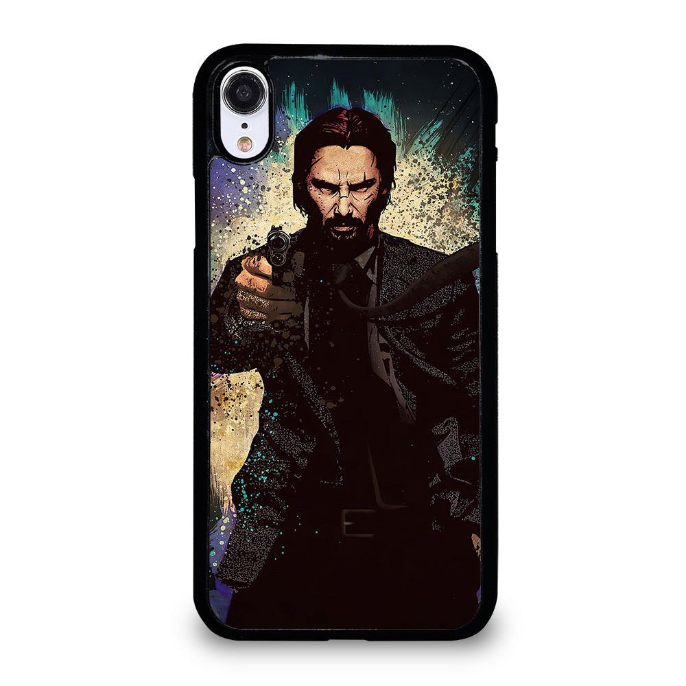 JOHN WICK KEANU REEVES ART iPhone XR Case Cover