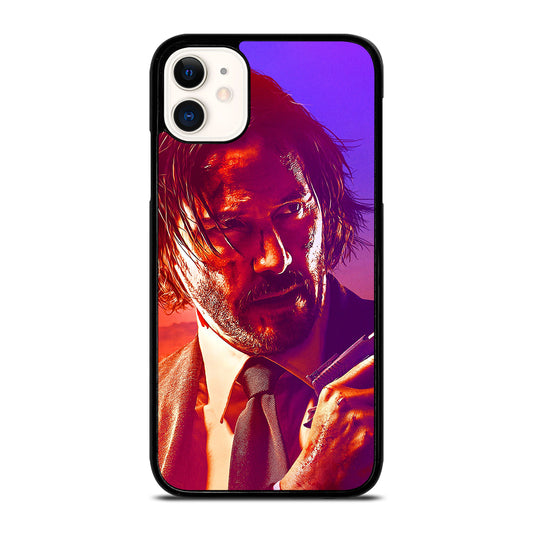 JOHN WICK KEANU REEVES FACE 2 iPhone 11 Case Cover