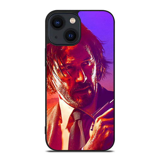 JOHN WICK KEANU REEVES FACE 2 iPhone 14 Plus Case Cover