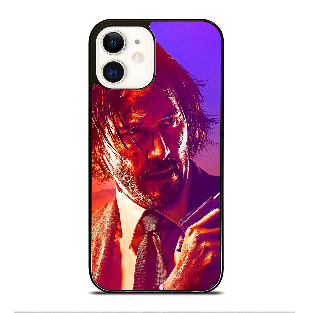 JOHN WICK KEANU REEVES FACE 2 iPhone 12 Case Cover