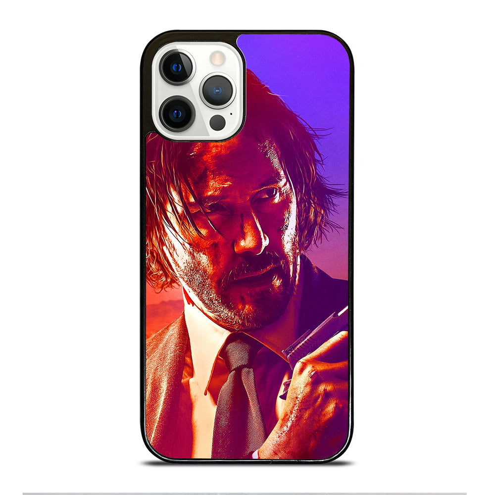 JOHN WICK KEANU REEVES FACE 2 iPhone 12 Pro Case Cover
