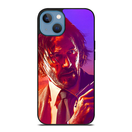 JOHN WICK KEANU REEVES FACE 2 iPhone 13 Case Cover