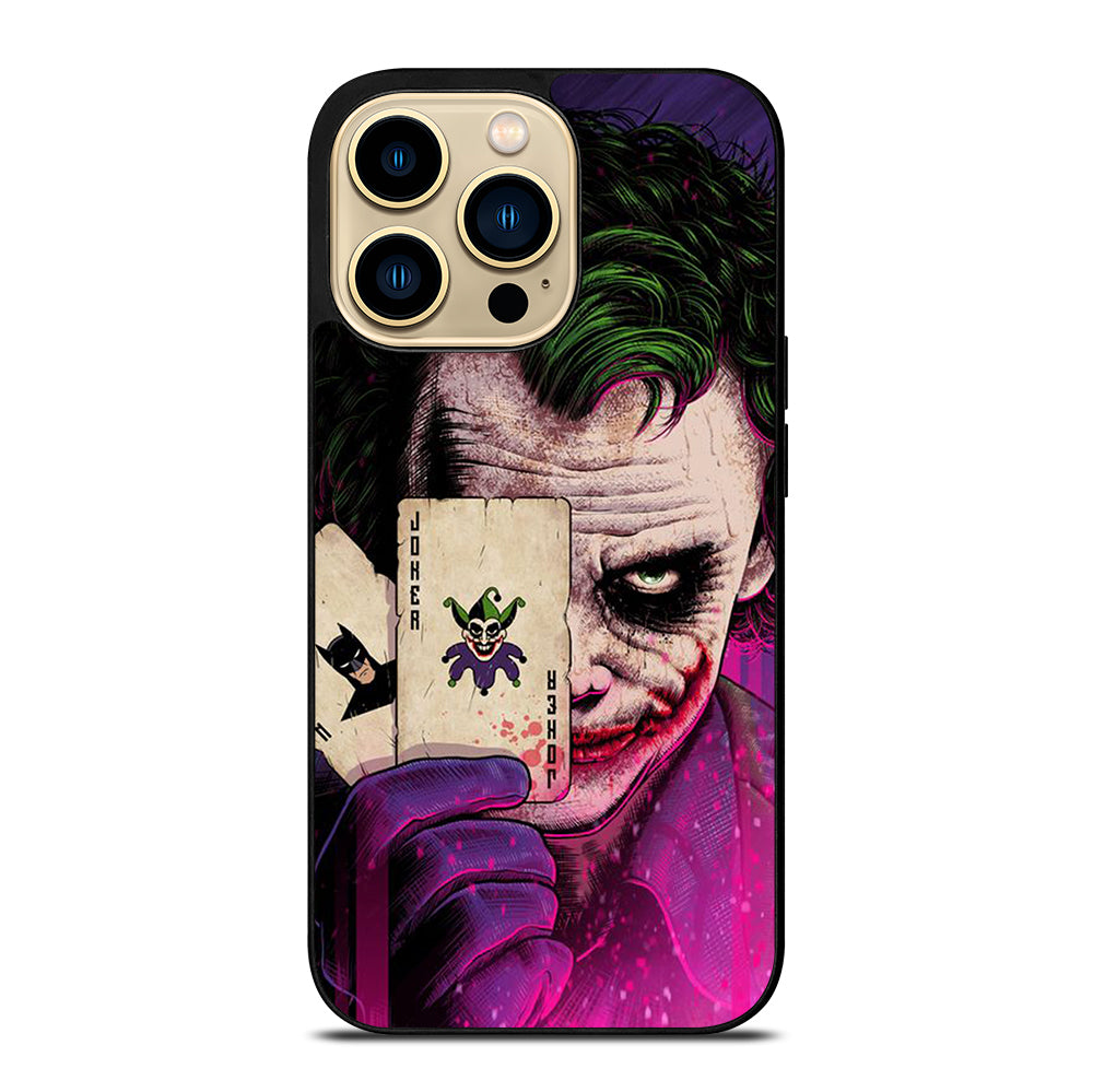 JOKER ON CARD iPhone 14 Pro Max Case Cover