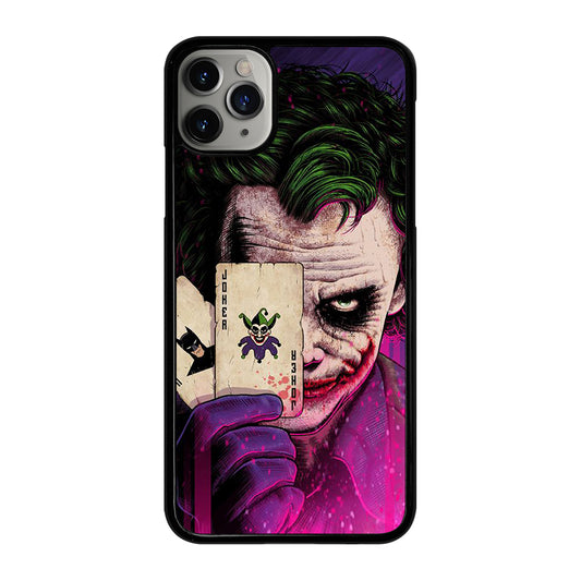 JOKER ON CARD iPhone 11 Pro Max Case Cover