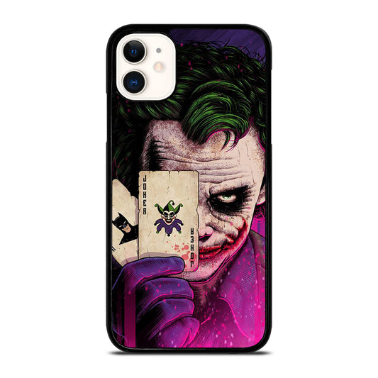 JOKER ON CARD iPhone 11 Case Cover