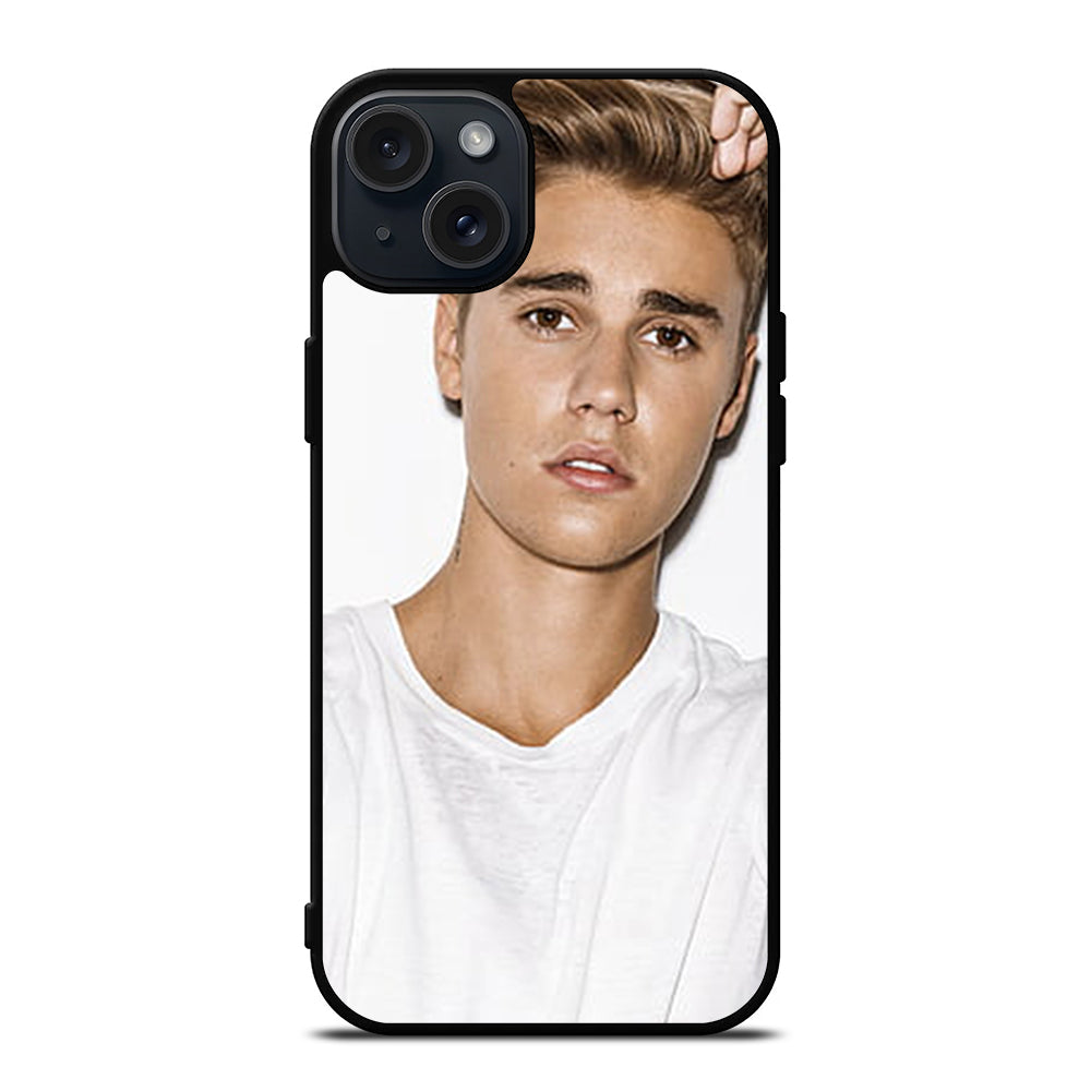 JUSTIN BIEBER FACE iPhone 15 Plus Case Cover