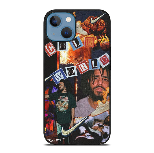 J COLE RAPPER COLLAGE iPhone 13 Case Cover