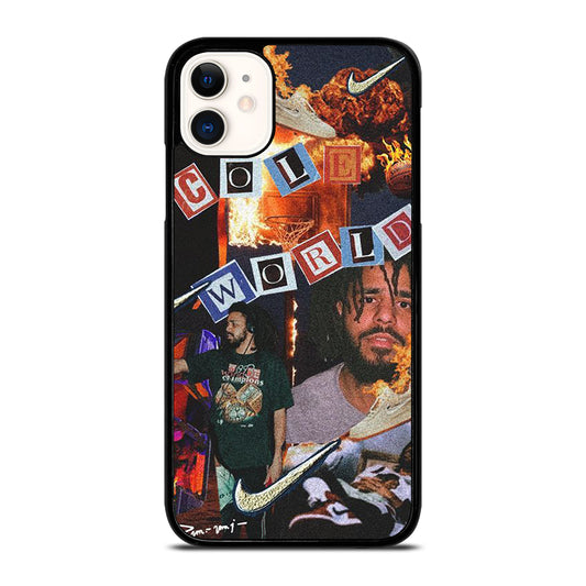J COLE RAPPER COLLAGE iPhone 11 Case Cover