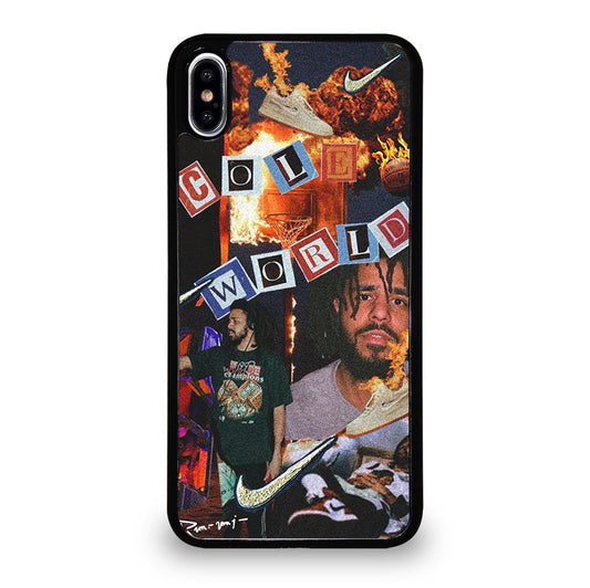 J COLE RAPPER COLLAGE iPhone XS Max Case Cover