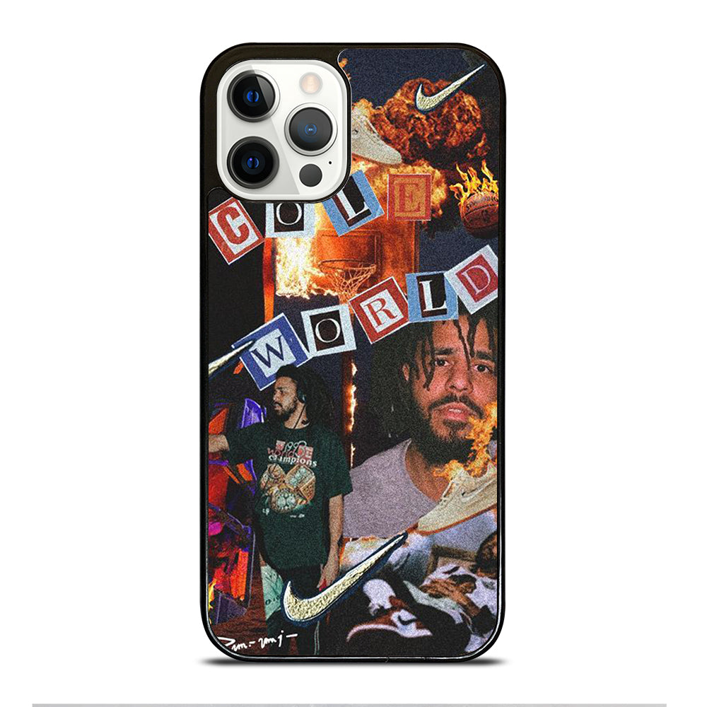 J COLE RAPPER COLLAGE iPhone 12 Pro Case Cover