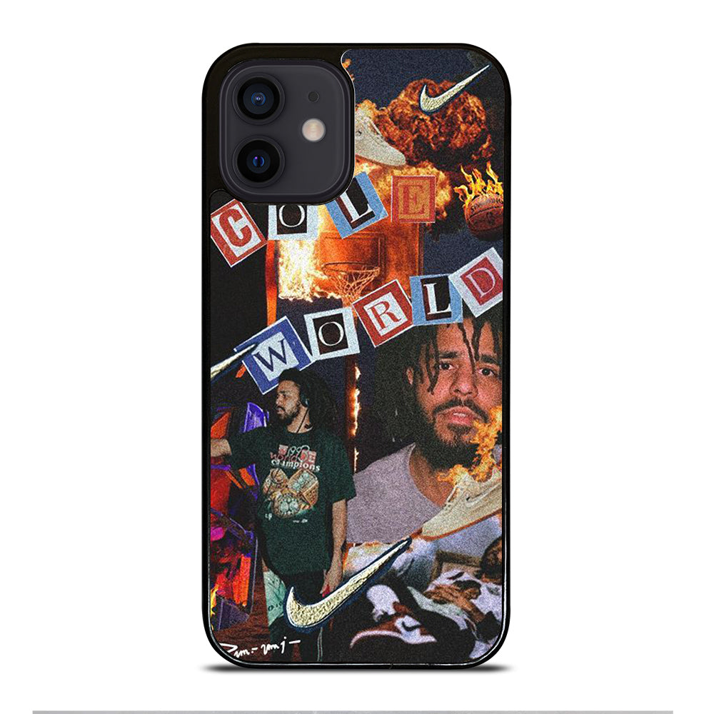 J COLE RAPPER COLLAGE iPhone 12 Mini Case Cover