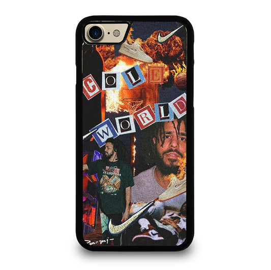 J COLE RAPPER COLLAGE iPhone 7 / 8 Case Cover