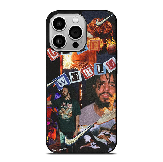 J COLE RAPPER COLLAGE iPhone 14 Pro Case Cover