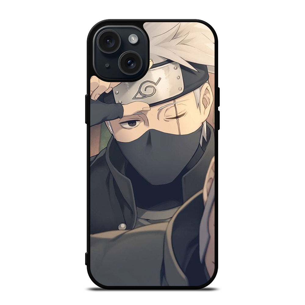 KAKASHI HATAKE FACE COOL NARUTO iPhone 15 Plus Case Cover